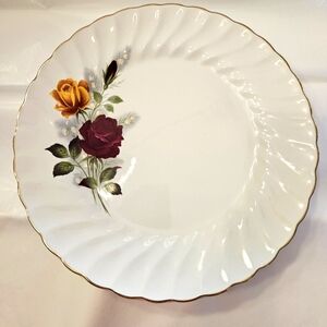 Set of 4 vintage dinner plates by Myott.